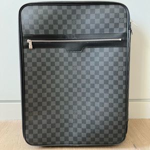 Louis Vuitton Damier Graphite Canvas Pegase 55 Luggage Louis Vuitton